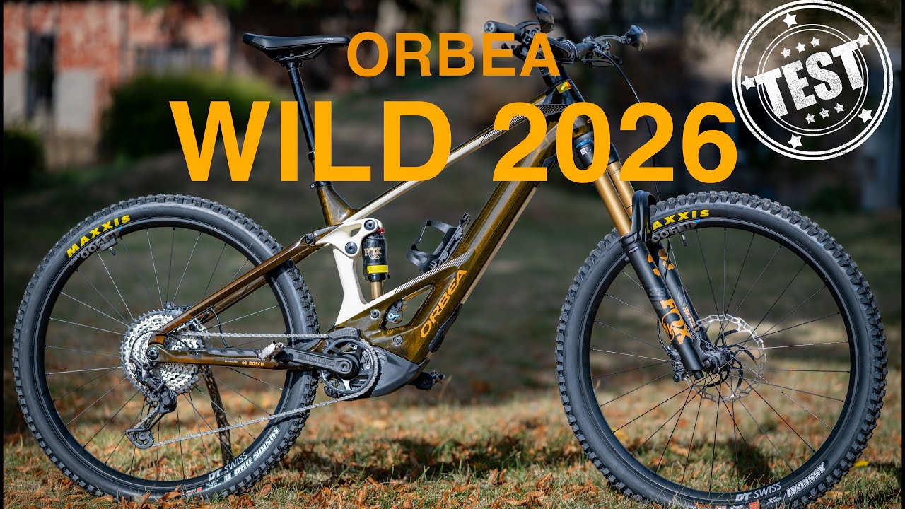 test ORBEA Wild 2026 le top VTT électrique d'enduro...