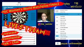 PDC Women's World Matchplay FINALE LIVE mit Kommentar via Dartsdata 2nd Screen