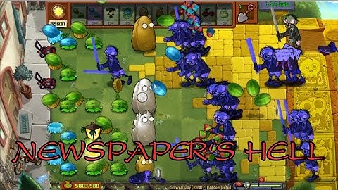 PVZ Brutal Mode Ex+ : Newspaper