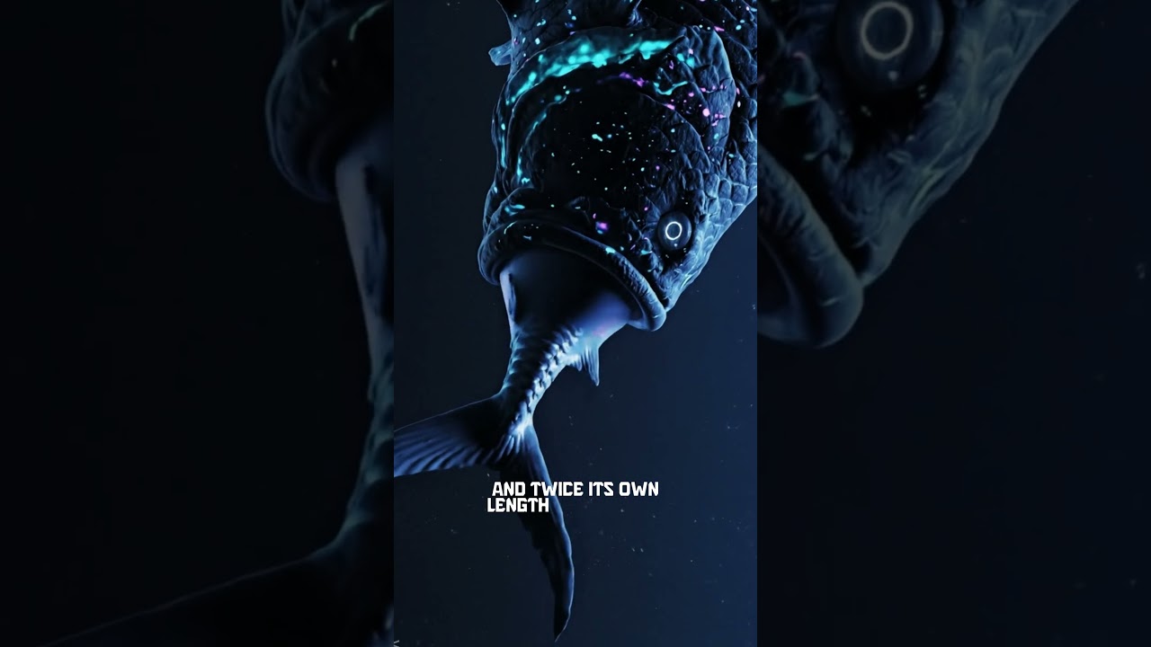 This Fish Can Swallow Prey 10x Its Size 🤯