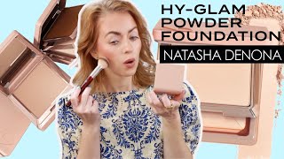 UM...WOW! TESTING NEW Natasha Denona HY-GLAM Powder Foundation