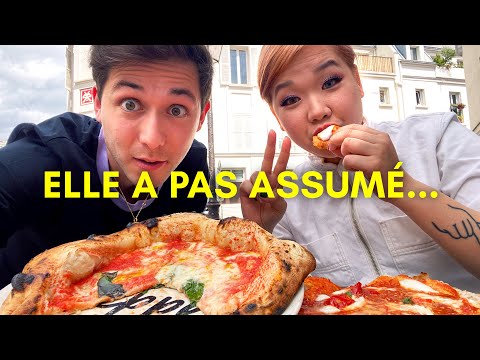 J'emmène Marie manger la PIRE pizza de Paris 🍕