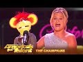 Darci Lynne: AGT Winner's FIGHTS For The World Title is WOW! | America's Got Talent: Champions