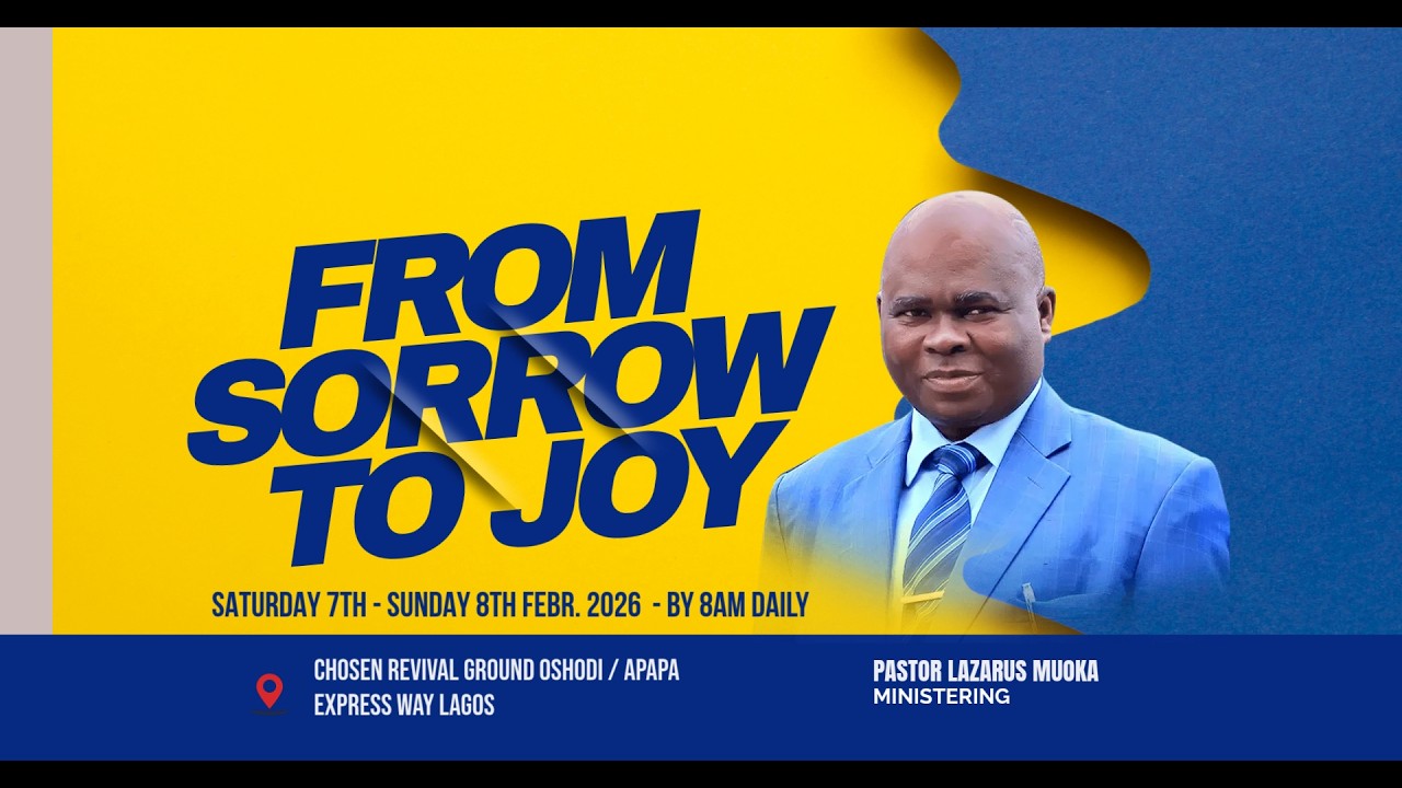 FROM SORROW TO JOY 2026 | DAY 1 | 07-02-2026