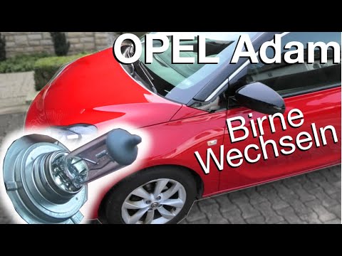 Liste mit allen Birnen für den Opel Adam (M13, 2012-2019)