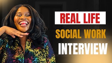 REAL LIFE ASYE SOCIAL WORK JOB INTERVIEW QUESTIONS AND ANSWERS  | PART 3