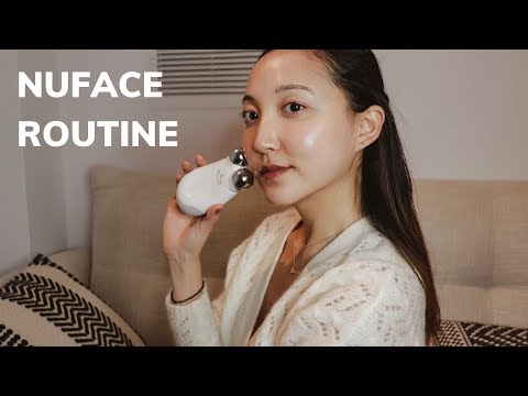 my-nuface-routine-|-gel-primer-alternatives-&-lifting-techniques-|-glowwithava