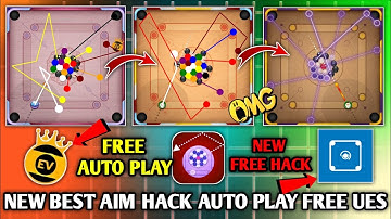 Carrom Pool New Auto Play Hack 💙 Free Use New Ev Loader 🔥 Bitaim Carrom Hack Free Auto Play Best Aim