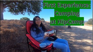 First Experience of camping at the HipCamp