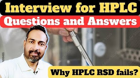 hplc interview questions and answers | HPLC | interview | Hindi