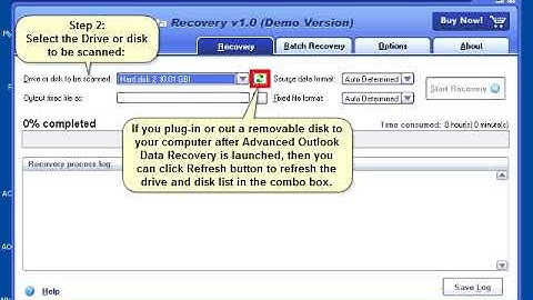 DataNumen Outlook Drive Recovery Video Tutorial(Demo Version)
