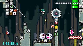 Super Mario Maker - Blind Kaizo Race #143: Stallion