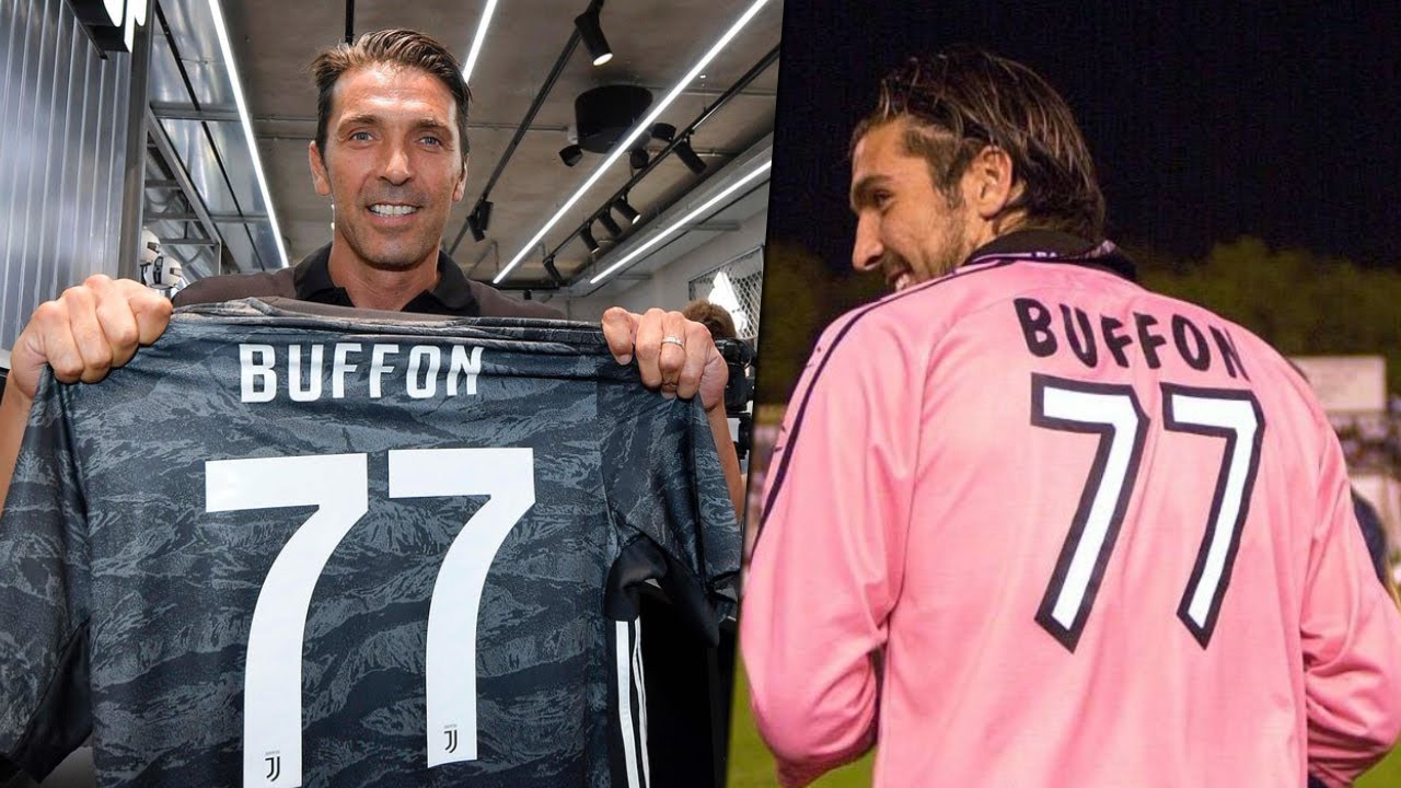 buffon jersey number