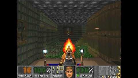 Doom 2 5 Rooms of Doom Level 5 UV Max with Complex Doom (Commentary)