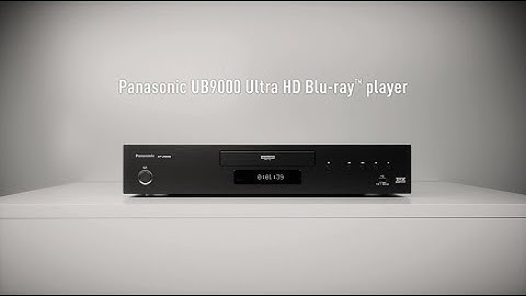 Panasonic Ultra HD Blu-ray Player DP-UB9000
