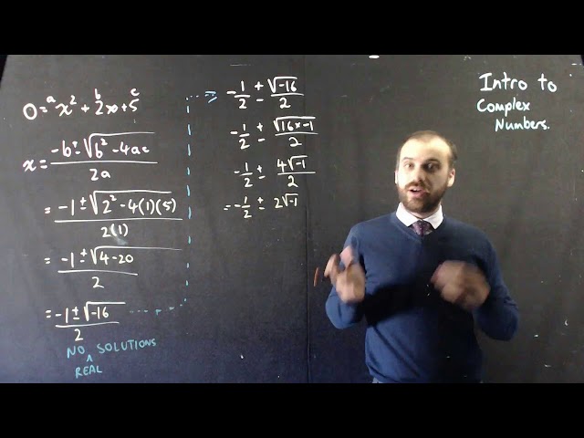Intro to complex numbers