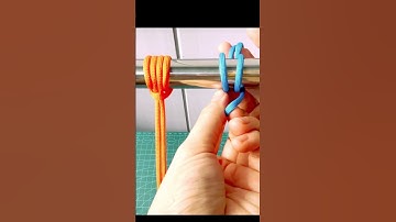 #54 Diy knot nút thắt đơn giản #shorts #tutorial #handmade