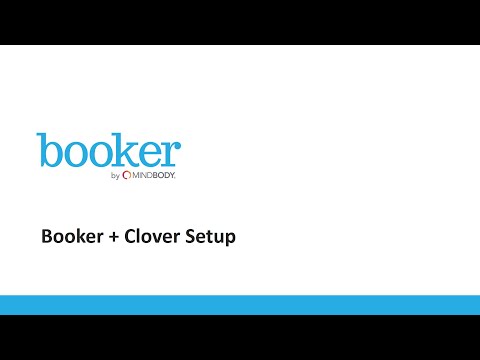 Booker + Clover Setup