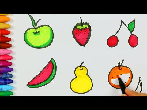 Video: Wie Zeichnet Man Früchte?