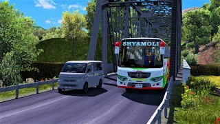 Return Trip From Sajek With Toyota Noah Town Ace | Sajek To Khagrachori | Euro Truck Simulator 2 screenshot 4