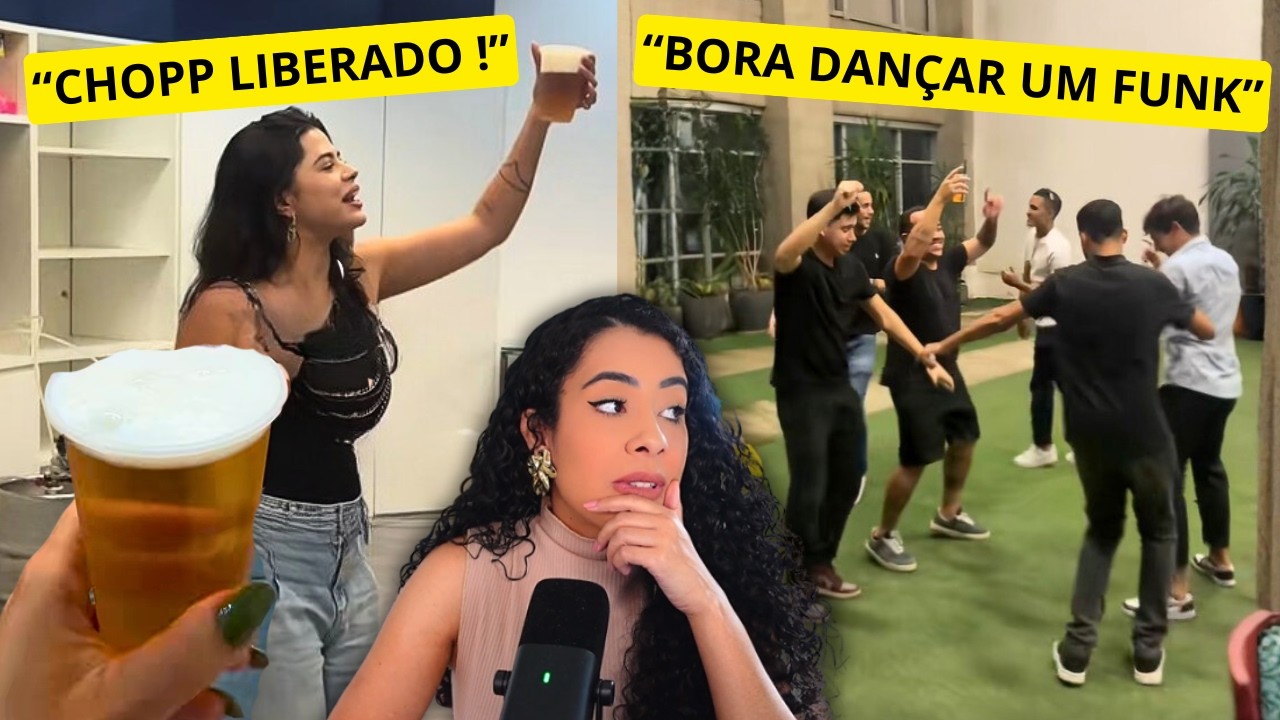 EMPRESA COM BEBIDAS E FUNK DURANTE O EXPEDIENTE VIRALIZA NO TIKTOK!