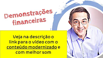 Quais as normas que regem as demonstrações contábeis?