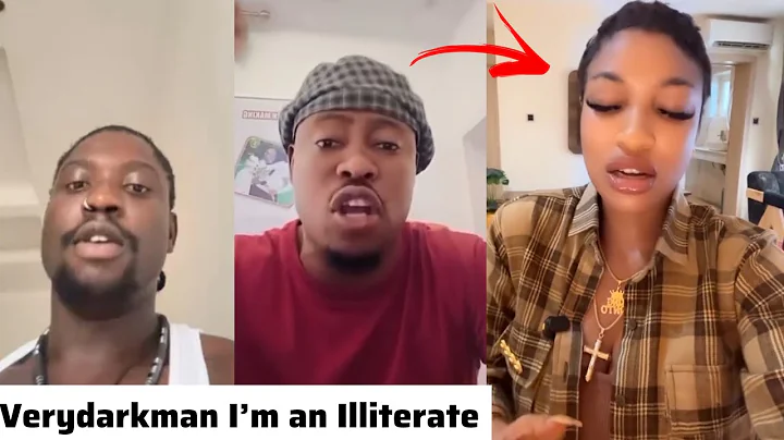 I am an Illiterate Lege Miami Reply Verydarkman & Tonto Dikeh Speaking in Tongues now in Christ 