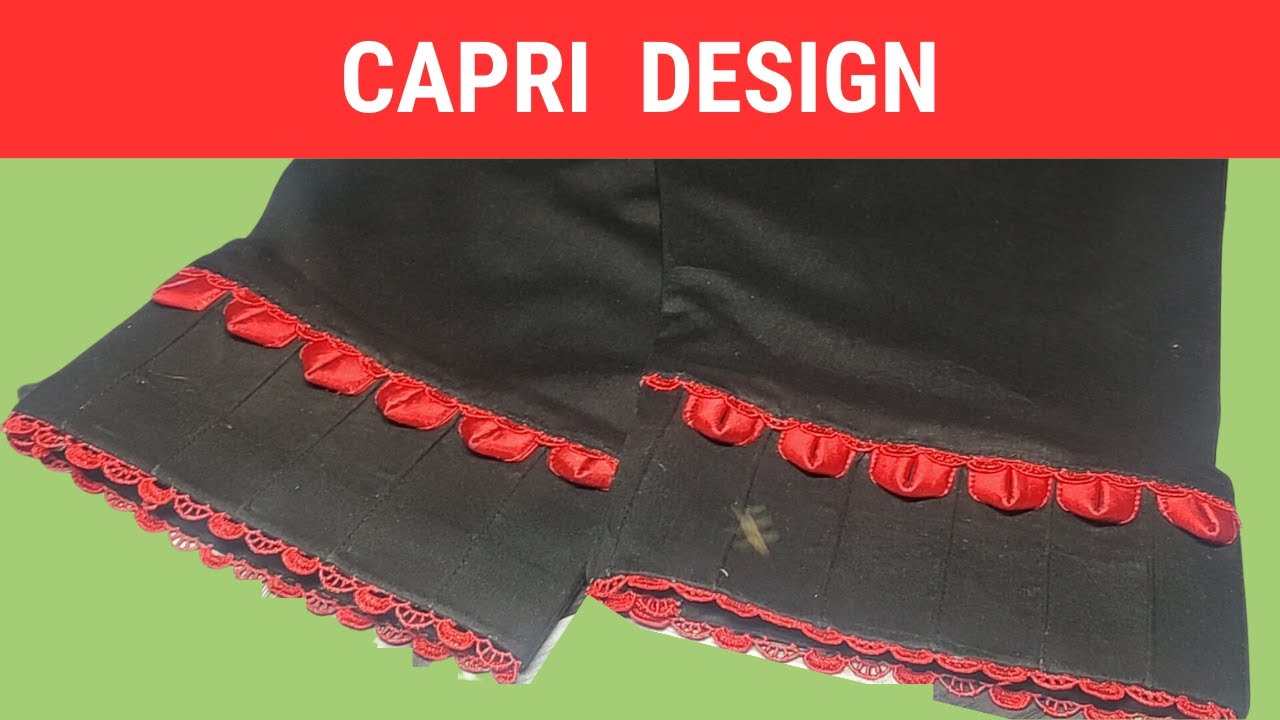 Most Beautiful Trouser  Designs | Poncha Design | Mohri Design | Capri Design | Pant Design