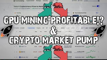 GPU Mining Profitable!? | Bitcoin & Altcoins Pumping | Jan 2023 |