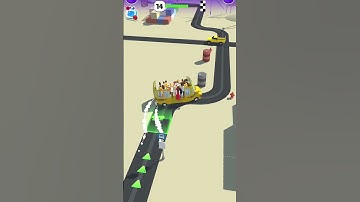 Bus Arrival Game Level 14 Pick up and take passengers to the park to earn money and upgrade the park