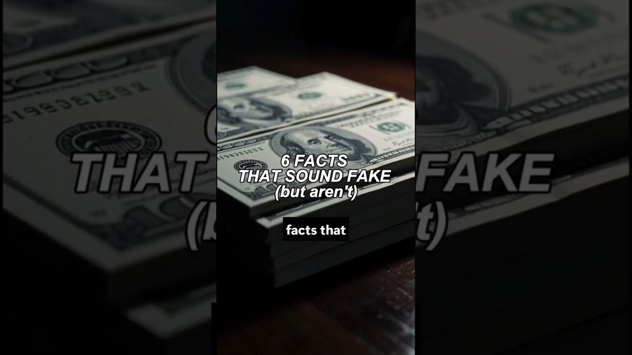 6 Money Facts that make you rethink. #money #fact #finance #investing