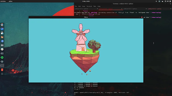 Software 3D Rendering Engine C++ from scratch
