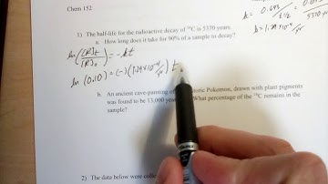 CHM 152 Sample Exam 2 Part 1