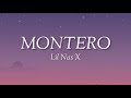 Lil Nas X - MONTERO (Call Me By Your Name) (lyrics)