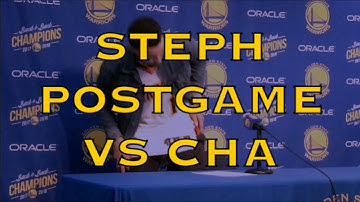 Entire STEPH CURRY postgame: on Nipsey Hussle
