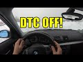 BMW 120d e87 Snow DRIFT POV