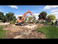 Moving a Few Plants & Heavy Machinery in the Garden (Gazebo Pad Removal)! 😱🌿🥴