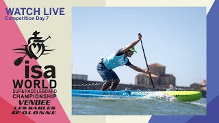 WEBCAST \/ Competition Day 7 - 2023 ISA World SUP \& Paddleboard Championship