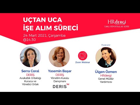 Uçtan uca işe alım süreci