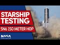 ABORT: Starship SN6 Aborts Hop to 150 Meters