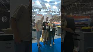 FESPA Spain Exhibition Highlights #print #machine #3dprinting#digitalprint#Wisdomprint#WPC