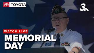 Memorial Day ceremony at Lakes in Las Vegas