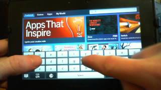 Think-4-U Music Player - BlackBerry Playbook App Review screenshot 3