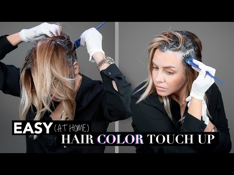 Hairdresser How To - Color Your Roots At Home - Quarantine Edition