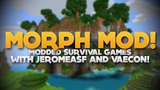 'MO' CREATURES MORPH' MODDED HG /w JeromeASF, Vaecon, Bashurverse, SkyDoesMinecraft & LOADS MORE!