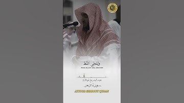 سورة الزمر الآية 59-62 تلاوة الشيخ غيلان
