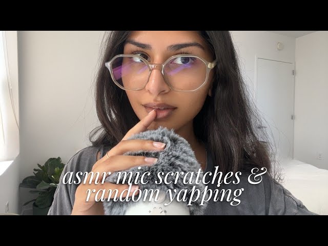 asmr mic scratching & whispering 👄 | rambling on about random stuff (miniclip, neopets)