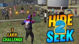 HIDE & SEEK IN FREE FIRE PART-2 || FREE FIRE ATTACKING SQUAD RANKED GAMEPLAY TAMIL ||RJ ROCK