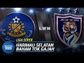 LIGA SUPER | Harimau Selatan Baham Tok Gajah