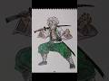 Demon slayer character speed drawing #demonslayer #drawing #animeart #animedrawing #demonslayeredit
